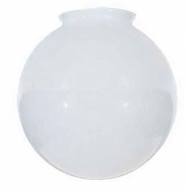 Sprayed Glossy White Ball 8-in. Diameter