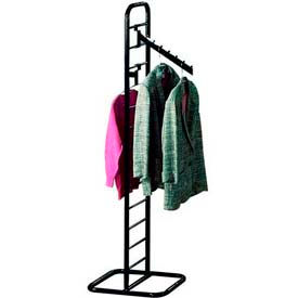14"W x 73"H Black Tower Ladder