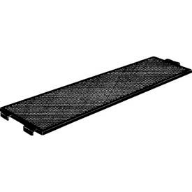 14x45-1/4 Black Half Shelf - Min Qty 4