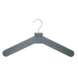 Open Hook Hangers, 24 Pack, Charcoal Gray