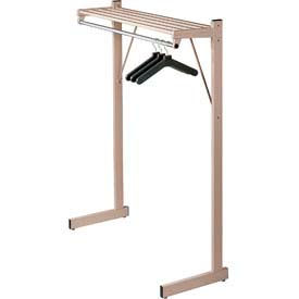 54"W Freestanding Coat Rack, Black
