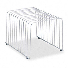 Wire File Sorter, 11 Sections, Silver