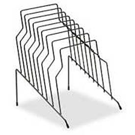 Wire Step File, 8 Sections, Black