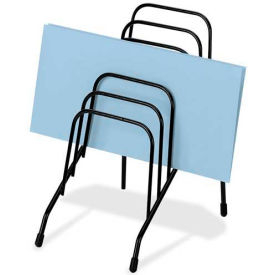 Wire Step File Jr., 6 Sections, Black