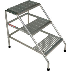Aluminum Step Stand - 3 Step - Knock-Down