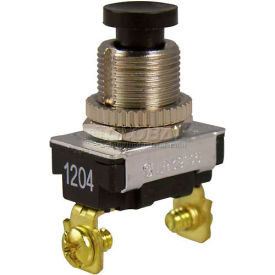 Push On / Norm Off, SPST 6a 120vac