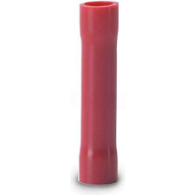 Butt Splice, 22-18 Awg, Red - 75 pk.