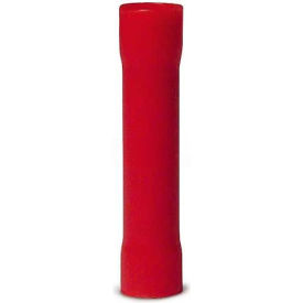 Butt Splice, 22-18 Awg, Red - 100 pk.