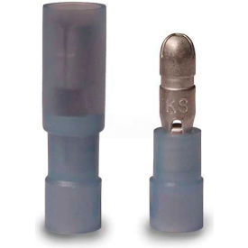 Bullet Splice, M/F Pairs, 16-14 Awg, 0156" Plug, Blue - 20 pk.
