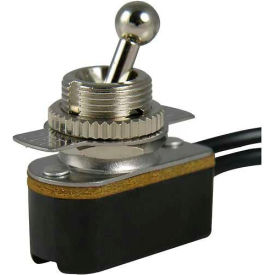 Toggle Switch, SPST 6a 125v, O/F, Leads