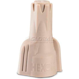 Hex-Lok™ Tan, H1, Large Jar - 400 pk.