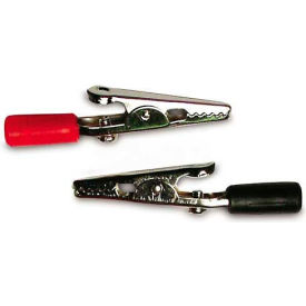 Alligator Clip, Barrel-Ins, 22-14 Awg, 2" - 2 pk.