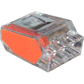 Push-In Connector, 3 Port - 10 pieces/Clam Pack