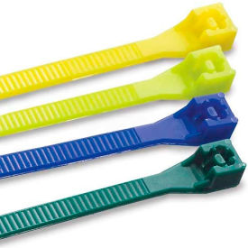 46-308G Cable Tie, Green 8" (75 Lb) - 100 pk.