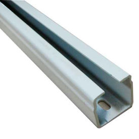 50-T12 Beige Painted Runway Rail 12ft. for 50 Lb. Overhead Tool Cranes