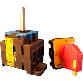25A, 3-Pole, Disconnect Switch, Din-Mount, Lockout