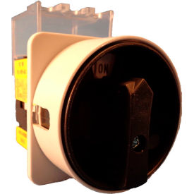 125A, 3-Pole Disconnect Switch, Black/Grey, Front-Mount,Lockable