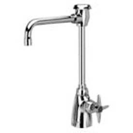 Single Lab Faucet with 6" Vacuum Breaker Spout and Four Arm Handle - Lead Free