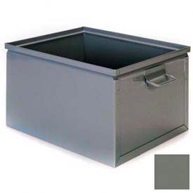 Steel Bin 1-5SX - 15"W x 19-1/4"L x 11"H, Gray