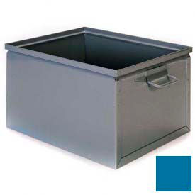 Steel Bin 1-3SX - 9"W x 15-3/4"L x 7-1/2"H Stackbox, Blue