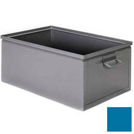 Steel Bin 1-852 - 12"W x 18"L x 8"H Stackbox, Blue