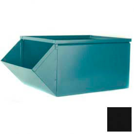 18"W x 30"D x 12"H Steel Bin, Black
