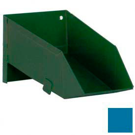 4-1/2"W x 8"D x 2-1/2"H Steel Assembly Bin, Blue