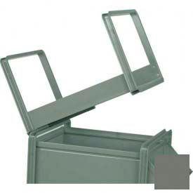 Stackrack For 12"W x 20-1/2"D x 9-1/2"H Steel Bins, Gray