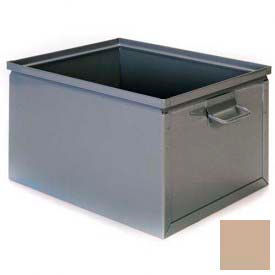 Steel Bin 1-2SX - 7-1/2"W x 13"L x 6"H Stackbox, Beige