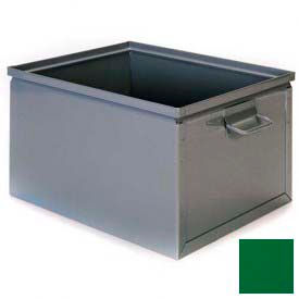 Steel Bin 1-2SX - 7-1/2"W x 13"L x 6"H Stackbox, Green