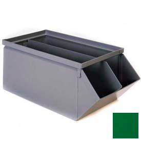 Removable Divider For 10"W x 24"D x 8"H Steel Bin, Black