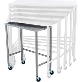 Mobile Instrument Table, 28"W x 14"D