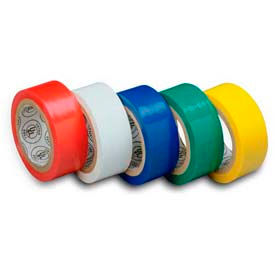 Electrical Tape, 1/2" X 20', Assorted Colors - 5 Pack