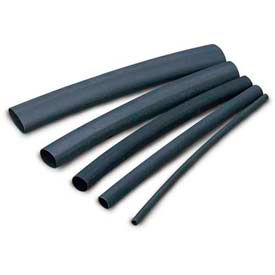Heat Shrink Tubing, 1/2" - 1/4" 4" L - 3 pk.