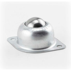 1" Carbon Steel Main Ball with 2 Hole Flange Carbon Steel Housing BT-1CS - 2"W