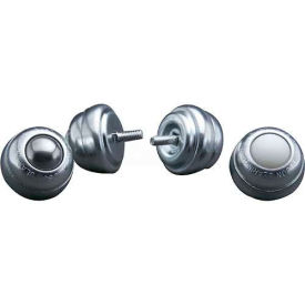 1" Carbon Steel Main Ball with 1/4" Stud in Carbon Steel Housing