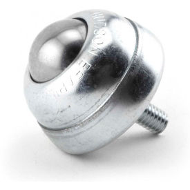 1" Main Ball 5/16" Stud in Carbon Steel Housing - 1-3/4"W