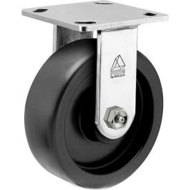 Prism Stainless Steel Rigid Caster - Polyolefin - 5" Dia.