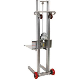 Aluminum Lite Load Lift - Winch Operation