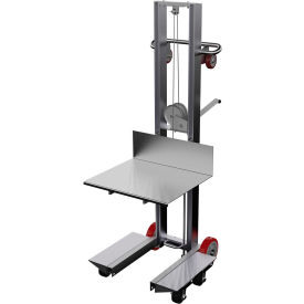 Aluminum Lite Load Lift - Winch Operation