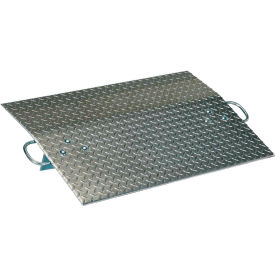Aluminum Hand Truck Dock Plate - 36"W x 48"L 500 Lb. Cap.