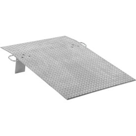 Aluminum Hand Truck Dock Plate - 36"W x 48"L - 700 Lb. Cap.