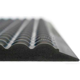Complete Smooth Anti Fatigue Mat 7/16" Thick 2' x 3' Gray