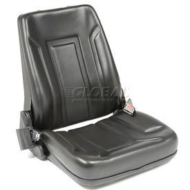 Deluxe Forklift Seat - Vinyl with Seat Belt
