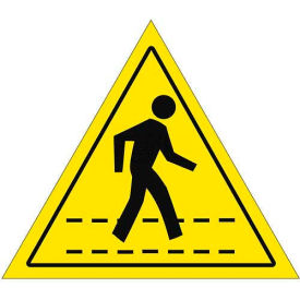 Durastripe 12" Triangular Sign - Pedestrian Crossing No Text