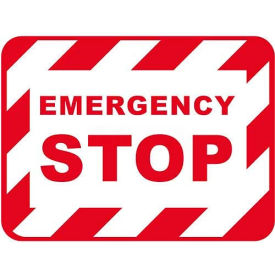 Durastripe 12"X9" Rectangle - Emergency Stop