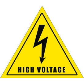 Durastripe 32" Triangular Sign - Caution High Voltage