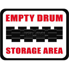 Durastripe 36"X27" Rectangle - Empty Drum Storage Area