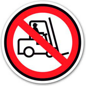 Durastripe 16" Round Sign - No Forklift - No Text