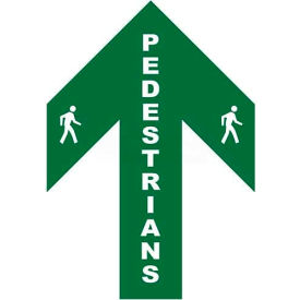 Durastripe 24X16 Arrow Sign - Pedestrians